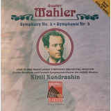 Cd Gustav Mahler- Symphony No.5 Kirill