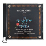Cd Highlights The Phantom Of The Opera Importado Eua