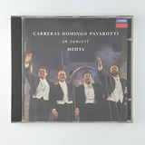 Cd In Concert Carreras Domingo Pavarotti