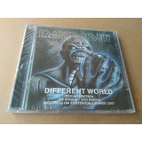Cd Iron Maiden - Different World ( Cd+ Dvd Lacrado)