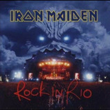 Cd Iron Maiden - Rock In Rio Duplo Importado Usa Lacrado