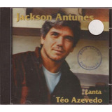 Cd Jackson Antunes - Canta Teo Azevedo - Raro