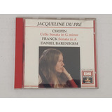 Cd Jacqueline Du Pre Chopin César Franck Original