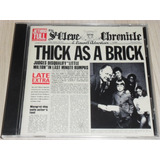 Cd Jethro Tull - Thick As A Brick (europeu Remaster + Bônus)