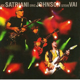 Cd Joe Satrani/ Eric Johnson/ Steve Vai - Live In