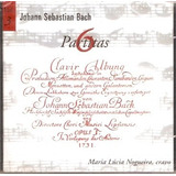 Cd Johann Sebastian Bach - Partitas