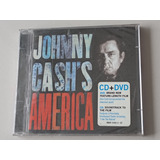 Cd Johnny Cash - America - Cd+dvd - Importado, Lacrado