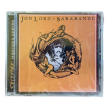 Cd Jon Lord - Sarabande -