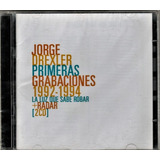 Cd Jorge Drexler - Primeras Grabaciones