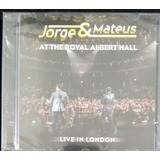Cd Jorge E Mateus - At The Royal Albert Hall Live In London
