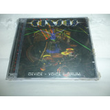 Cd Kansas Device Voice Drum 2008 Br Duplo Lacrado