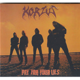 Cd Korzus  Pay For Your Lies (digipack) Remaster