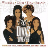 Cd Lacrado Divas Live 99 Whitney Cher Tina Brandy 1999