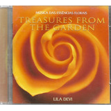 Cd Lila Devi - Treasures From The Garden Music Essencia Flor