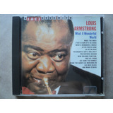 Cd Louis Armstrong- A Jazz Hour With- 1990- Frete Baratinho