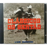 Cd Luis Bordon Clássicos Do Sertão