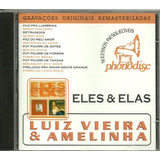 Cd Luiz Vieira E Amelinha - 1996 - Eles E Elas