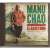 Cd Manu Chao - Clandestino - 1998 - Virgin - 1192