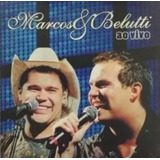 Cd Marcos & Belutti Ao Vivo (lacrado)