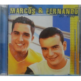 Cd Marcos & Fernando Ao Vivo