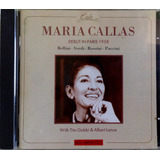 Cd Maria Callas - Debut In Paris 1958  -  Cd Importado