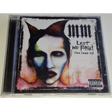 Cd Marilyn Manson - Lest We Forget - The Best Of (lacrado)