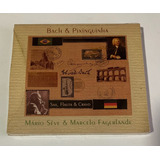 Cd Mário Sève Marcelo Fagerlande Bach & Pixinguinha Lacrado