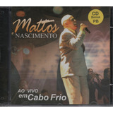 Cd Mattos Nascimento Cd Bonos Play Back - Ao Vivo Cabo Frio