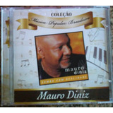 Cd Mauro Diniz Coleção Música Popular Brasileira