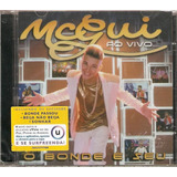 Cd Mc Gui - Ao Vivo - Funk Novo Original E Lacrado
