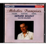 Cd Mélodies Françaises Gerard Souzay Dalton