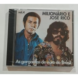 Cd Milionário E José Rico - As Gargantas De Ouro Brasil Vol4