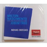Cd Milton Nascimento E Jobim Trio - Novas Bossas - Lacrado 