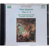 Cd Mozart Flute Quartets 1 -