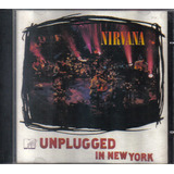 Cd Nirvana Unplugged In New York Grunge Rock Kurt Cobain 