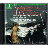 Cd Novo Famous Romances And Adagios Lawrence Foster