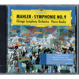 Cd Novo Lacrado Gustav Mahler Symphonie N. 9, Pierre Boulez