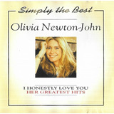 Cd  Olivia Newton-john   Simply The Best - I Honest -lacrado
