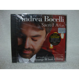 Cd Original Andrea Bocelli- Sacred Arias-