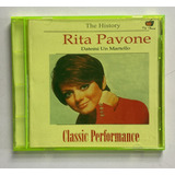 Cd Original Rita Pavone - The History - Classic Performance