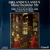 Cd Orlandus Lassus - Missa Osculetur Me - For Double Choir -