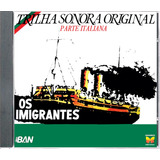 Cd Os Imigrantes Italiano ' Colecionador