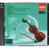 Cd Paganini Works For Violin Orchestra