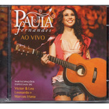 Cd Paula Fernandes - Ao Vivo