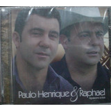 Cd   Paulo Henrique & Raphael  - Novo E Lacrado - B114