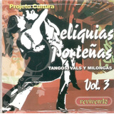 Cd Relíquias Porteñas Tangos, Vals Y