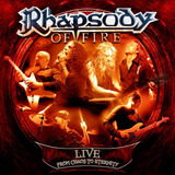 Cd Rhapsody Of Fire Live From Chaos To Eternity - Duplo Novo