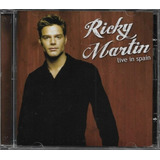 Cd Ricky Martin - Live In Spain