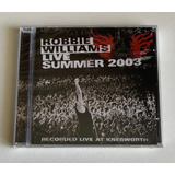 Cd Robbie Williams - Live Summer