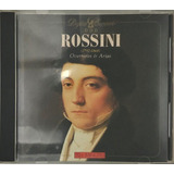 Cd Rossini Overtures E Arias -